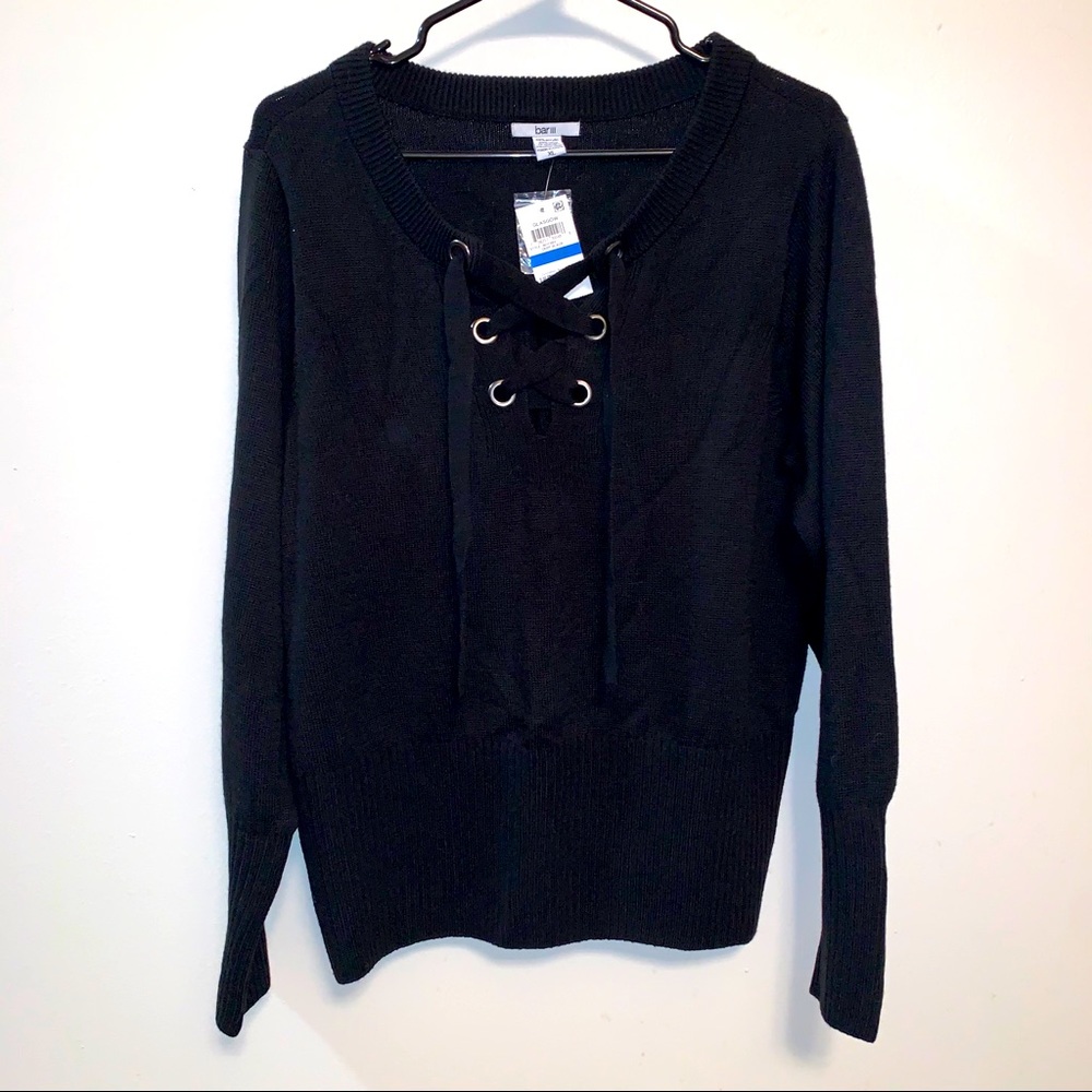 Bar III Black Sweater Size XL